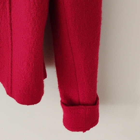 Red Wool Jacket - Picture 6 of 8